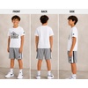 image:imageNew Balance Boys 2 Piece Cotton Blend Jersey Shirt amp Basketball Shorts  Bold Front Design Breathable Short Sleeve Top Flexible Fit Built for Sports Play amp Confident Everyday Youth StyleWhite Sneaker