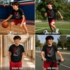 image:imageNew Balance Boys 2 Piece Cotton Blend Jersey Shirt amp Basketball Shorts  Bold Front Design Breathable Short Sleeve Top Flexible Fit Built for Sports Play amp Confident Everyday Youth StyleNew Black Red