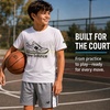 image:imageNew Balance Boys 2 Piece Cotton Blend Jersey Shirt amp Basketball Shorts  Bold Front Design Breathable Short Sleeve Top Flexible Fit Built for Sports Play amp Confident Everyday Youth StyleWhite Sneaker