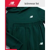 image:imageNew Balance Boys 2 Piece Pullover Hoodie amp Athletic Jogger Pants Set 816  Durable Stitching with Ribbed Cuffs Easy PullOn Fit Kangaroo Pocket amp Elastic Waist for School Sports and Field PlayMarsh Green