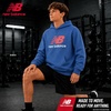 image:imageNew Balance Boys Lightweight Double Fleece Lined Pullover Hoodie 820  Reinforced Stitching Ribbed Cuffs amp Kangaroo Pockets Cozy Warmth with Logo Detail for Sports amp SchoolSeastone