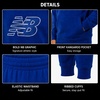 image:imageNew Balance Boys 2 Piece Fleece Pullover Hoodie amp Jogger Sweatpants 816  Athletic Sweatsuit Set for Sports HeatSeal Logo Details Ribbed Cuffs amp Elastic Waist SideSeam Plus Kangaroo PocketsGalaxy Blue