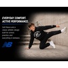 image:imageNew Balance Boys 2 Piece Fleece Pullover Hoodie amp Jogger Sweatpants 816  Athletic Sweatsuit Set for Sports HeatSeal Logo Details Ribbed Cuffs amp Elastic Waist SideSeam Plus Kangaroo PocketsNew Black