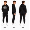 image:imageNew Balance Boys 2 Piece Fleece Pullover Hoodie amp Jogger Sweatpants 816  Athletic Sweatsuit Set for Sports HeatSeal Logo Details Ribbed Cuffs amp Elastic Waist SideSeam Plus Kangaroo PocketsNew Black