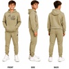 image:imageNew Balance Boys 2 Piece Fleece Pullover Hoodie amp Jogger Sweatpants 816  Athletic Sweatsuit Set for Sports HeatSeal Logo Details Ribbed Cuffs amp Elastic Waist SideSeam Plus Kangaroo PocketsNew Green