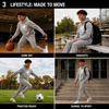 image:imageNew Balance Boys 2 Piece Fleece Pullover Hoodie amp Jogger Sweatpants 820  Brushed Soft Warmth Kangaroo amp Side Pockets with Ribbed Cuffs Ready for School Travel Sports or LoungingNew Grey Heather
