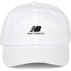 image:imageNew Balance Standard Mens and Womens Unisex 6Panel Curved Brim Adjustable Cotton TwillWhite
