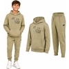 image:imageNew Balance Boys 2 Piece Fleece Pullover Hoodie amp Jogger Sweatpants 816  Athletic Sweatsuit Set for Sports HeatSeal Logo Details Ribbed Cuffs amp Elastic Waist SideSeam Plus Kangaroo PocketsNew Green