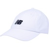 image:imageNew Balance Standard Mens and Womens Unisex 6Panel Curved Brim Adjustable Cotton TwillWhite