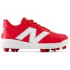 image:imageNew Balance Kids 4040 V7 RubberMolded  Baseball CleatsTeam RedOptic White