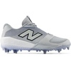 image:imageNew Balance Mens FuelCell Comp V4  Baseball CleatsTeam Away GreyWhite
