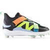 image:imageNew Balance Mens FuelCell Lindor V2 Metal Baseball Shoes  Baseball CleatsBlackNeon DragonflyElectric Jade