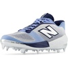 image:imageNew Balance Mens FuelCell Comp V4  Baseball CleatsSky BlueWhiteTeam Navy