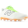 image:imageNew Balance Unisex Adult Burnx4  Lacrosse CleatsWhiteGreenOrange