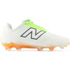image:imageNew Balance Unisex Adult Burnx4  Lacrosse CleatsWhiteGreenOrange