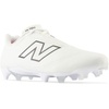 image:imageNew Balance Unisex Adult Burnx4  Lacrosse CleatsWhiteGrey Matter