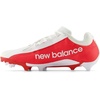 image:imageNew Balance Unisex Adult Burnx4  Lacrosse CleatsWhiteRed