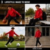 image:imageNew Balance Boys 2 Piece Fleece Pullover Hoodie amp Jogger Sweatpants 820Black Deep Red