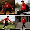 image:imageNew Balance Boys 2 Piece Fleece Pullover Hoodie amp Jogger Sweatpants 820Red Black