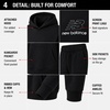 image:imageNew Balance Boys 2 Piece Fleece Pullover Hoodie amp Jogger Sweatpants 820Team Black
