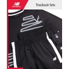 image:imageNew Balance Boys 3 Piece Waffle Knit Thermal Shirt amp Jogger SweatpantsBlackBlack