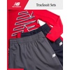 image:imageNew Balance Boys 3 Piece Waffle Knit Thermal Shirt amp Jogger SweatpantsRedEclipse