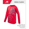 image:imageNew Balance Boys 3 Piece Waffle Knit Thermal Shirt amp Jogger SweatpantsRedEclipse