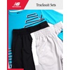 image:imageNew Balance Boys 3 Piece Waffle Knit Thermal Shirt amp Jogger SweatpantsSkyRaincloud