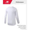 image:imageNew Balance Boys Base Layer Top Long Sleeve Insulated Compression ThermalWhite