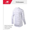 image:imageNew Balance Boys Base Layer Top Long Sleeve Insulated Compression ThermalWhite Camo