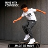 image:imageNew Balance Boys Fleece Sweatpants Joggers Drawstring amp Pockets 820Charcoal Heather