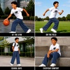image:imageNew Balance Boys Fleece Sweatpants Joggers Drawstring amp Pockets 820Dark Shoreline Blue