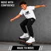 image:imageNew Balance Boys Fleece Sweatpants Joggers Drawstring amp Pockets 820Deep Black