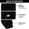 image:imageNew Balance Boys Fleece Sweatpants Joggers Drawstring amp Pockets 820Deep Black