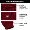 image:imageNew Balance Boys Fleece Sweatpants Joggers Drawstring amp Pockets 820Mercury Red