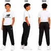 image:imageNew Balance Boys Fleece Sweatpants Joggers Drawstring amp Pockets 820Midnight Black