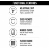 image:imageNew Balance Boys Fleece Sweatpants Joggers Drawstring amp Pockets 820Stoneware