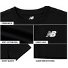 image:imageNew Balance Boys Shirt Short Sleeve Cotton TShirt with Chest Logo PatchBlack