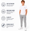 image:imageNew Balance Boys Shirt Short Sleeve Cotton TShirt with Chest Logo PatchBright White