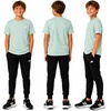 image:imageNew Balance Boys Shirt Short Sleeve Cotton TShirt with Chest Logo PatchClay Ash