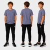 image:imageNew Balance Boys Shirt Short Sleeve Cotton TShirt with Chest Logo PatchDusk Shower