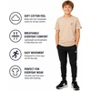 image:imageNew Balance Boys Shirt Short Sleeve Cotton TShirt with Chest Logo PatchIncense
