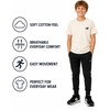 image:imageNew Balance Boys Shirt Short Sleeve Cotton TShirt with Chest Logo PatchLinen