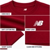 image:imageNew Balance Boys Shirt Short Sleeve Cotton TShirt with Chest Logo PatchMercury Red
