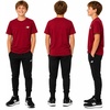 image:imageNew Balance Boys Shirt Short Sleeve Cotton TShirt with Chest Logo PatchMercury Red