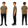 image:imageNew Balance Boys Shirt Short Sleeve Cotton TShirt with Chest Logo PatchOlive