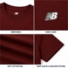 image:imageNew Balance Boys Shirt Short Sleeve Cotton TShirt with Chest Logo PatchRich Oak