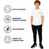 image:imageNew Balance Boys Shirt Short Sleeve Cotton TShirt with Chest Logo PatchWhite